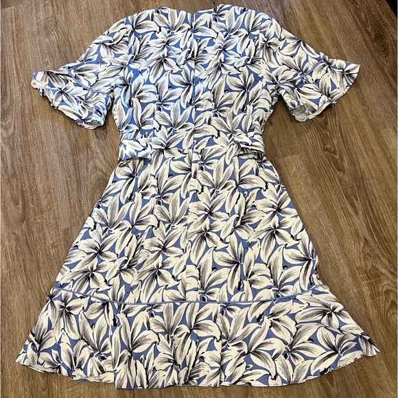 Jonathan Simkhai Zoey Floral Linen Blend Dress - Picture 9 of 12
